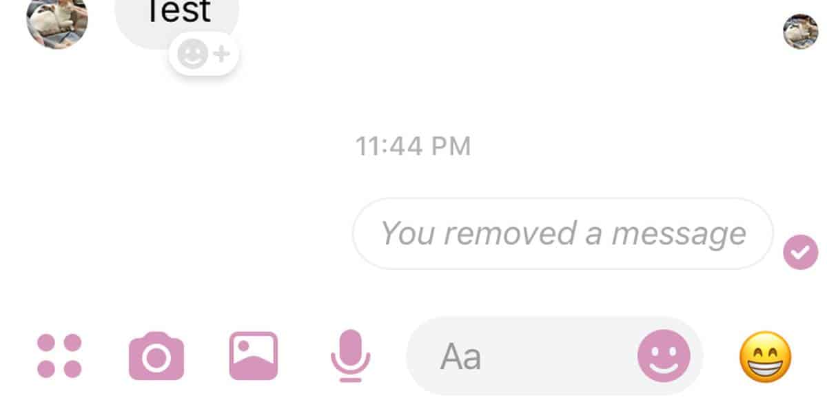 how to see an unsent message on facebook messenger
